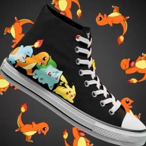 Converse x Pokémon 联名鞋服陆续上新