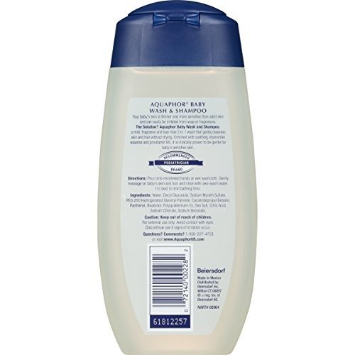 Baby Wash & Shampoo 8.4 fl. oz. (Pack of 3) - Pediatrician Recommended Brand