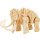3D Wooden Puzzle Walking Mammoth - Wood Craft Kit - Best Robot Toy Birthday Gift for Boys and Girls 6 7 8 9 Year Old and Up