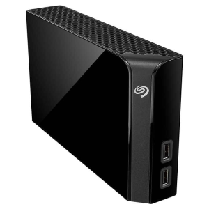 Seagate Backup Plus Hub 8TB Desktop Hard Drive with Rescue Data Recovery Services