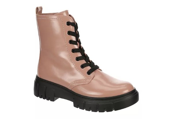 BLUSH LIMELIGHT Womens Rudy Combat Boot