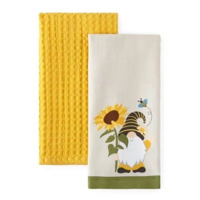 Sunflower Gnome 2-pc. Kitchen Towel