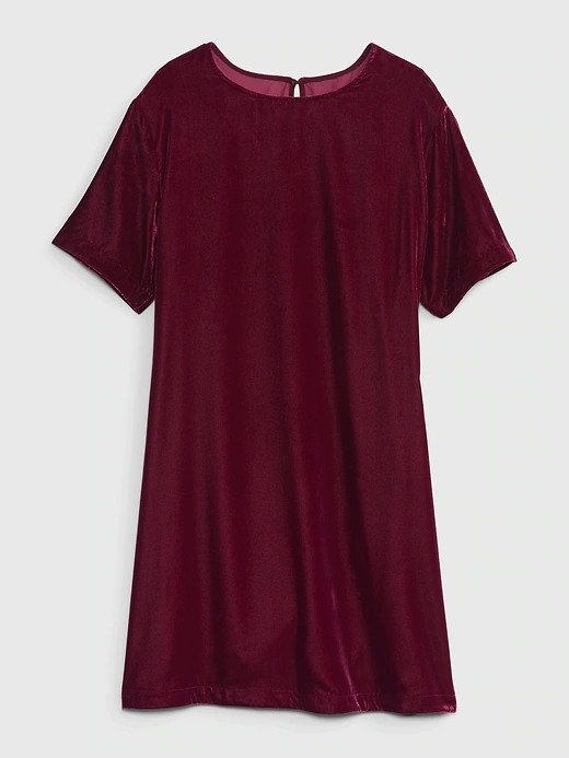 Recycled Velvet T-Shirt Dress