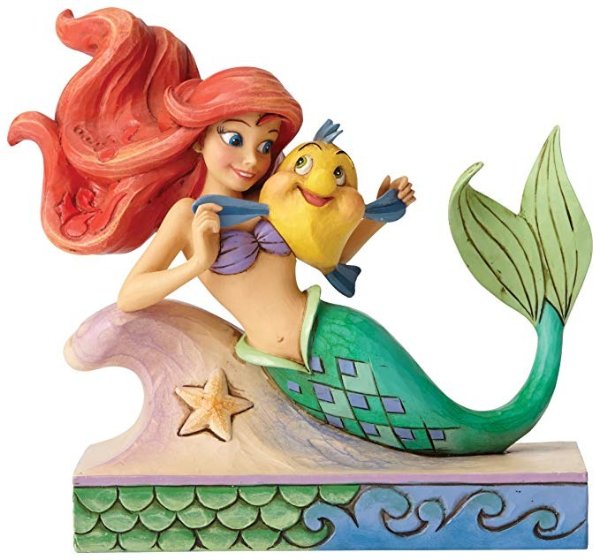 Traditions Ariel with Flounder Figurine