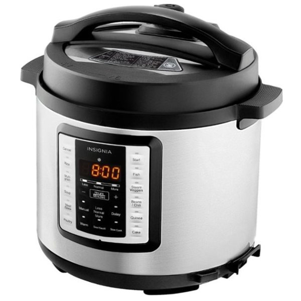 Insignia 6qt Multi-Function Pressure Cooker Stainless Steel