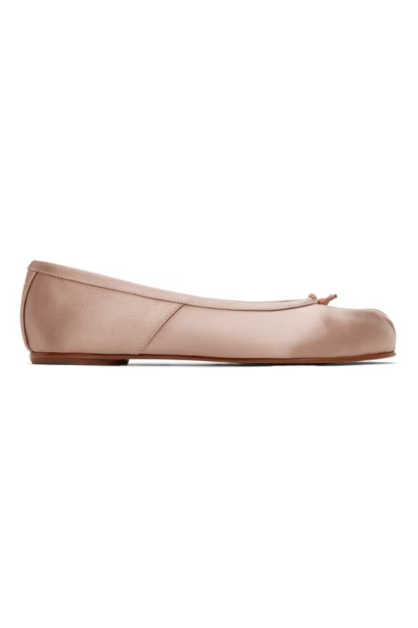 粉色 Tabi 芭蕾鞋