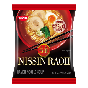 Nissin Raoh, Tonkotsu, 3.53 Ounce (Pack of 6)