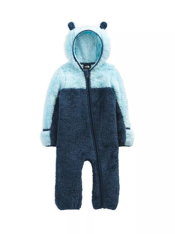 Baby's Hooded Bear Coveralls