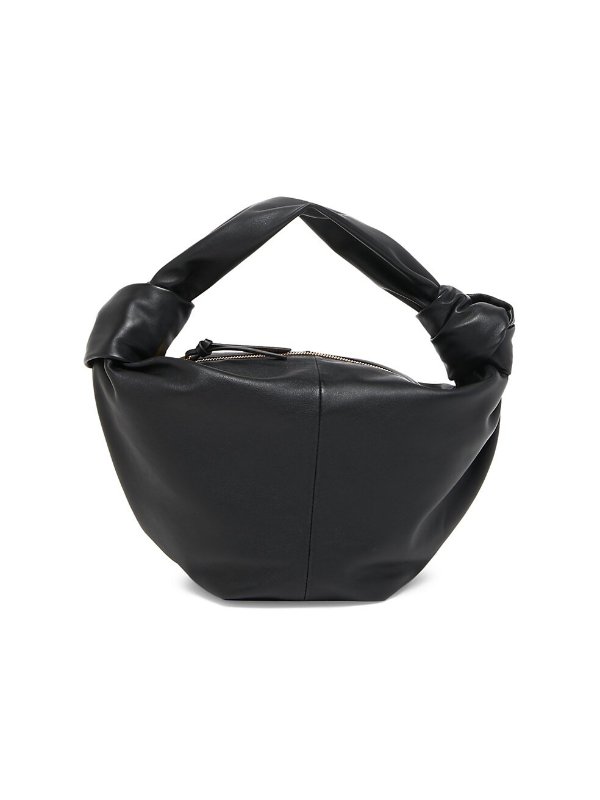 The Teen Double Knot Leather Top Handle Bag