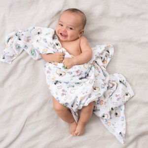 限今天：Aden+Anais & Halo 婴儿睡袋、纱布包巾等明星产品热卖
