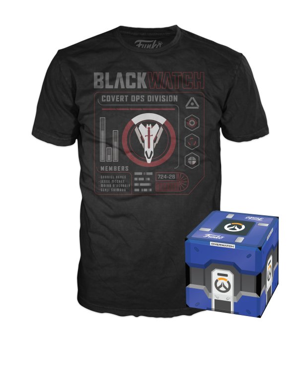 POP! Tees: Overwatch Retribution Blackwatch Covert Ops T-Shirt | GameStop
