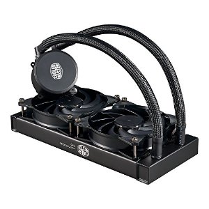 MasterLiquid 240 All-in-one CPU Liquid Cooler with Dual Chamber Pump by Cooler Master