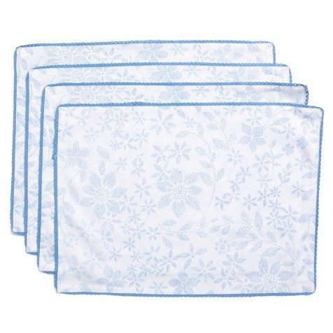 Made In India Set Of 4 Bandhini Placemats