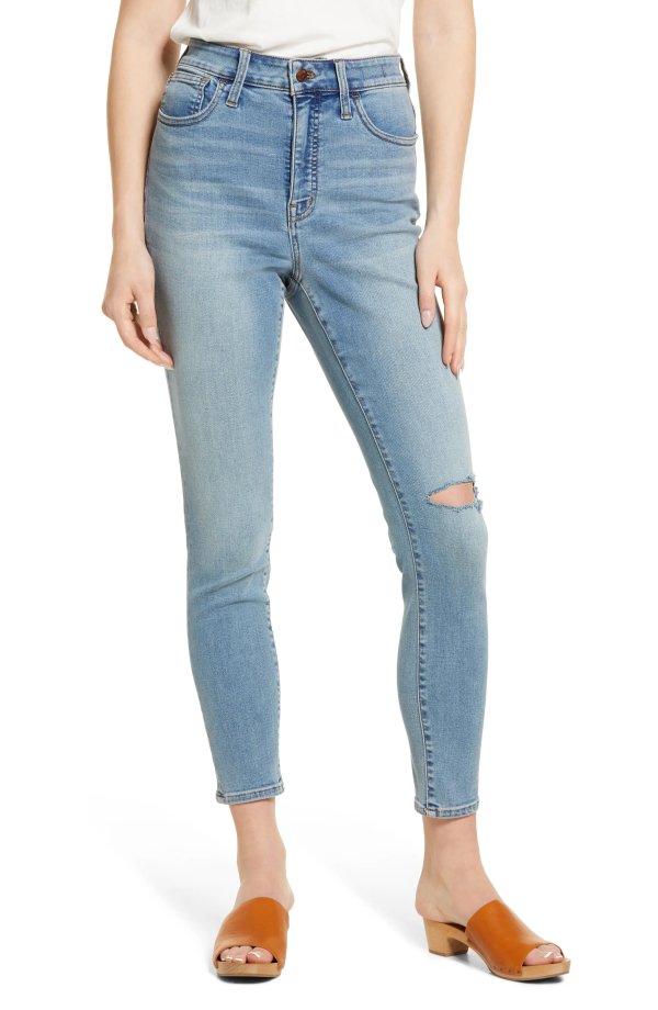 Curvy Roadtripper Authentic Ripped Skinny Jeans