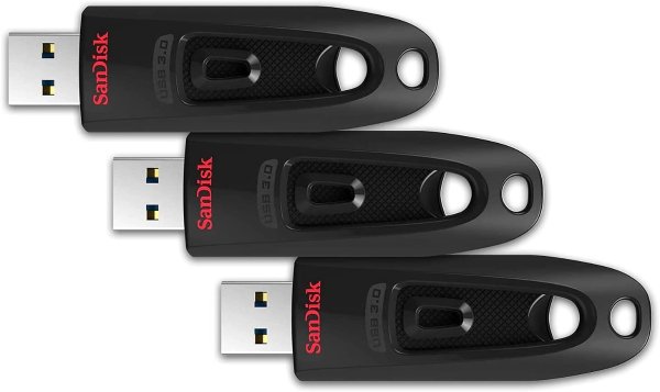 32GB 3-Pack Ultra USB 3.0 Flash Drive