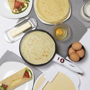 CucinaPro Cordless Crepe Maker with Recipe Guide