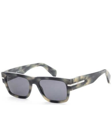 Ferragamo Men's Grey Square Sunglasses SKU: SF1030S-052 UPC: 886895512053