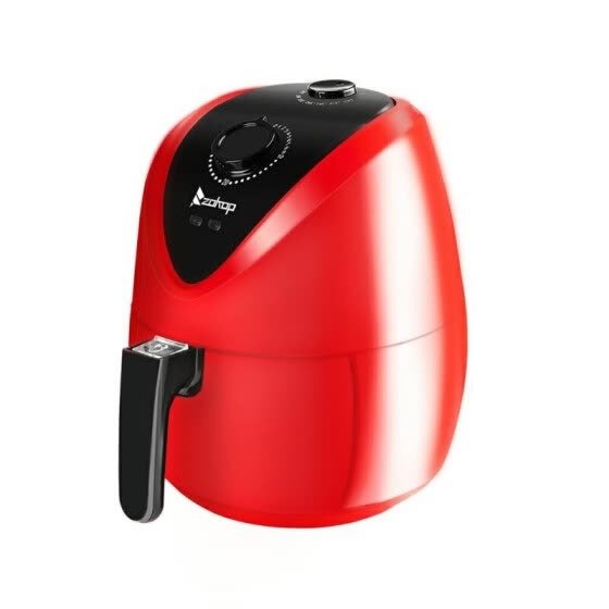 Air Fryer 1500W Air Fryer Oil Free Low fat Timer &amp; Temperature Control Red Electric-ETL Listed