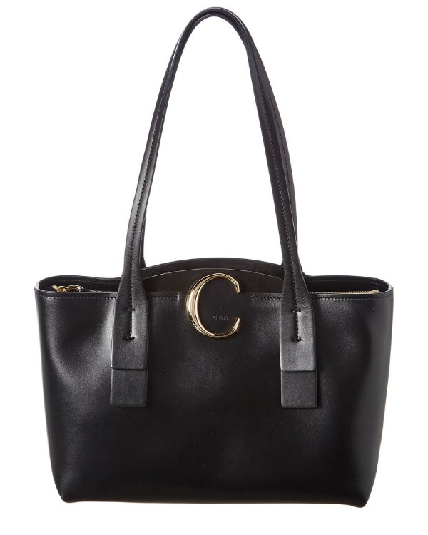 C Small Leather Tote