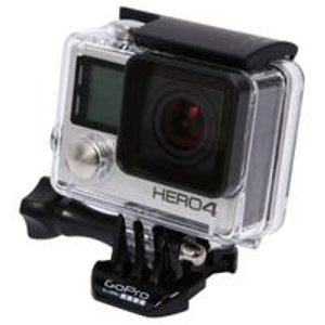 Gopro HERO4银色12 MP运动摄影机 型号CHDHY-401