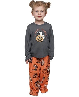 Matching Toddler Vintage Snoopy & Friends Halloween Family Pajama Set