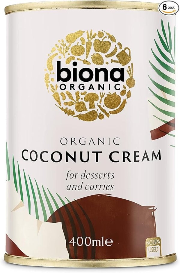 Biona Organic 椰子奶油 6个装