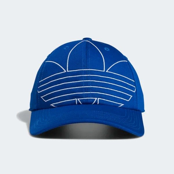 Relaxed Outline Strap-Back Hat