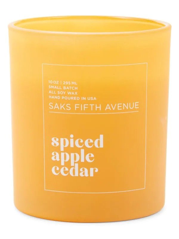 Spiced Apple Cedar Scented Candle