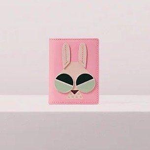 拼色兔子卡包