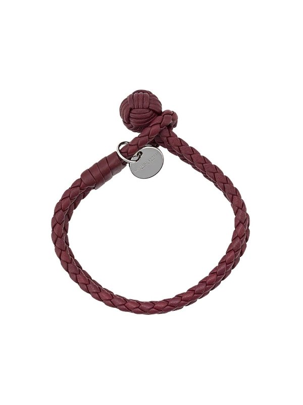 intrecciato weave double bracelet