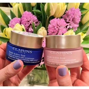 With Clarins Skincare @ Belk