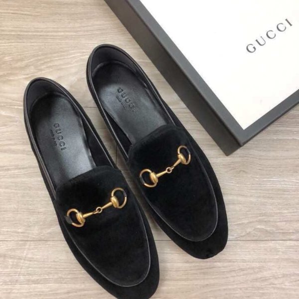 Gucci Jordaan Velvet Loafer