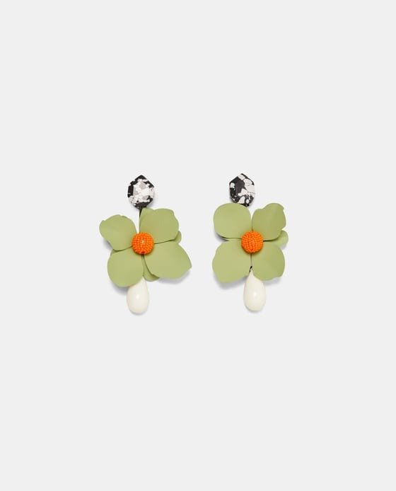 FLORAL EARRINGS - Jewelry-ACCESSORIES-WOMAN | ZARA United States