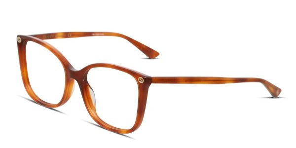 GG0026O Tortoise/Orange Prescription Eyeglasses