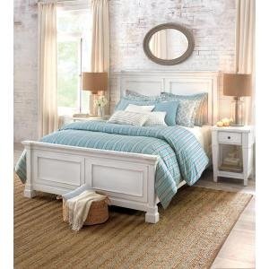 White Queen Bed Frame-1872500460 - The Home Depot