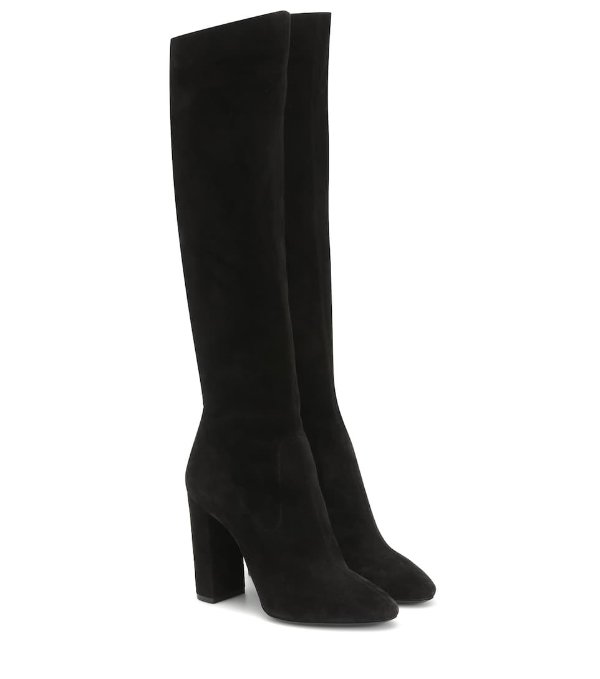 Lou 105 suede knee-high boots