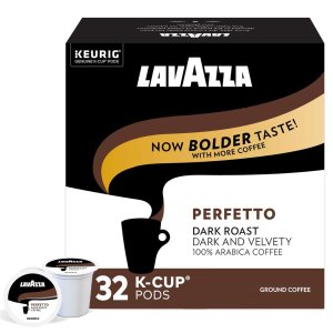 Lavazza Perfetto Single-Serve Coffee K-Cups for Keurig Brewer, 32 Count