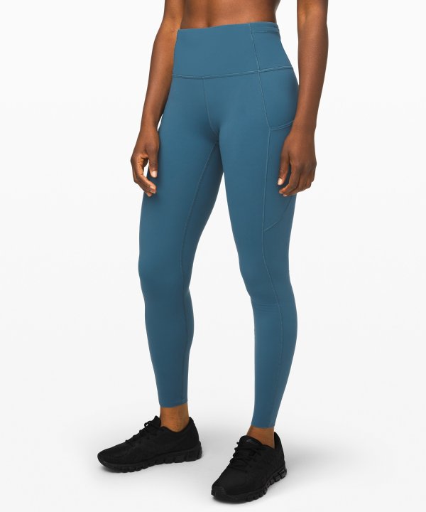 Fast and Free High-Rise Tight 28" *Non-Reflective Brushed Nulux | Women's Pants | lululemon athletica
