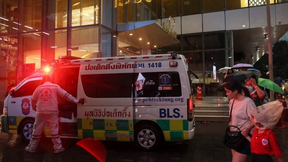 突发！1名中国游客死亡！泰国曼谷华人常去的商场发生枪击案！