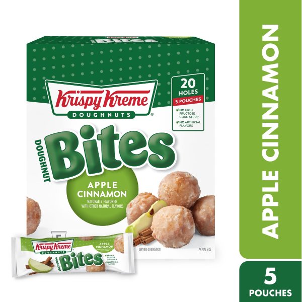 Krispy Kreme Kk Bites Apple Cinnamon 4ct 5pk