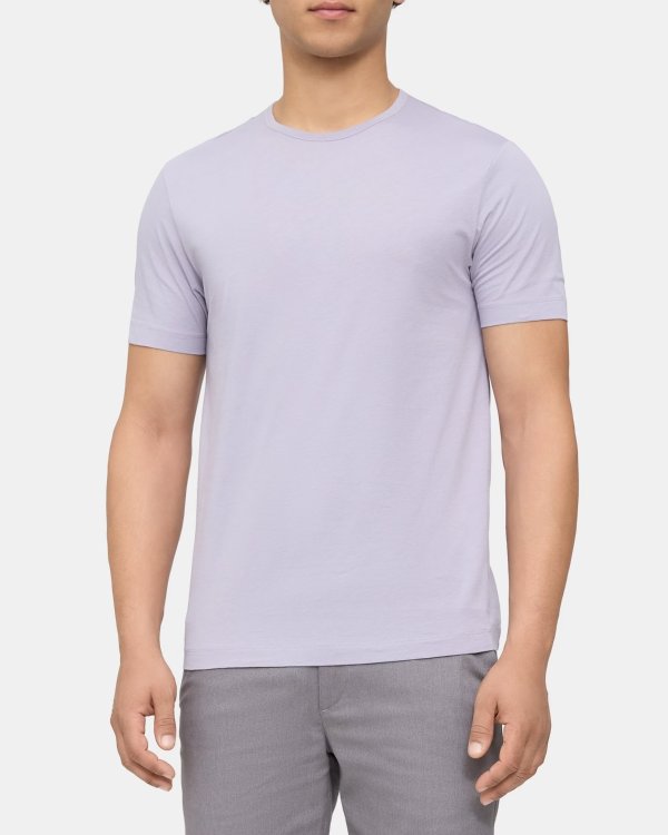 Outlet Official Site | Relaxed Tee in Organic Luxe Cotton Jersey