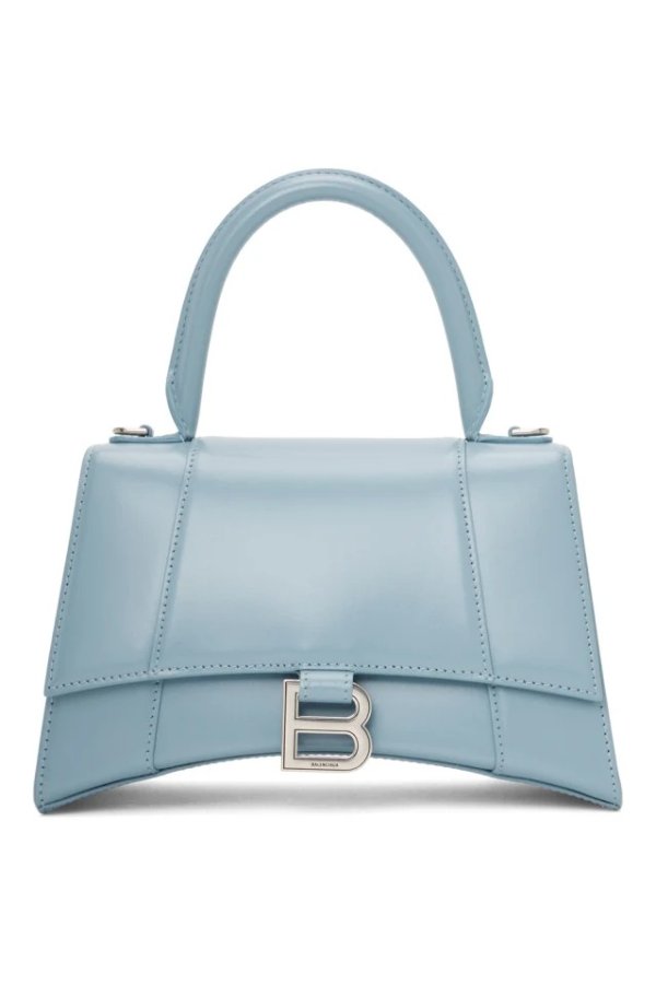 Blue Small Hourglass Bag