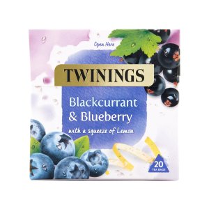 Twinings黑醋栗和蓝莓茶包（20包）