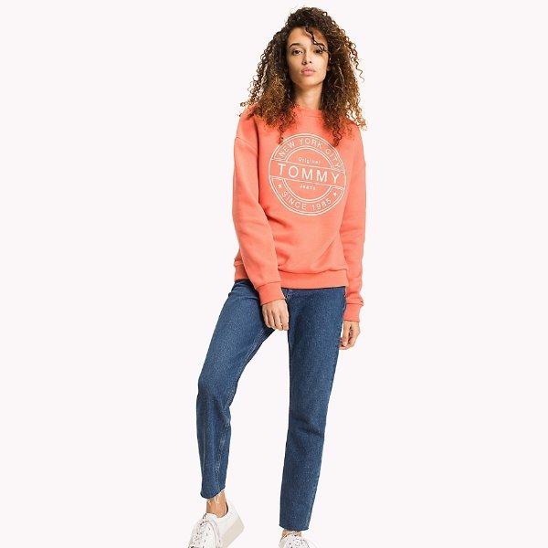 Relaxed Fit Logo Sweatshirt | Tommy Hilfiger