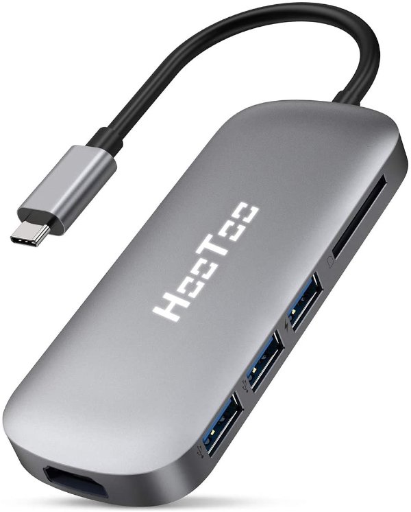 HooToo 6合1 USB-C 扩展坞