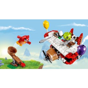 LEGO 愤怒的小鸟 小猪的飞机偷袭 75822