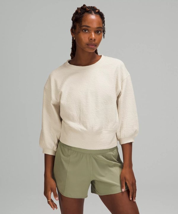 Textured Crewneck Pullover | Women's Hoodies & Sweatshirts | lululemon