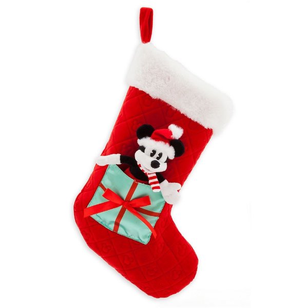 Mickey Mouse Plush Holiday Stocking | shopDisney