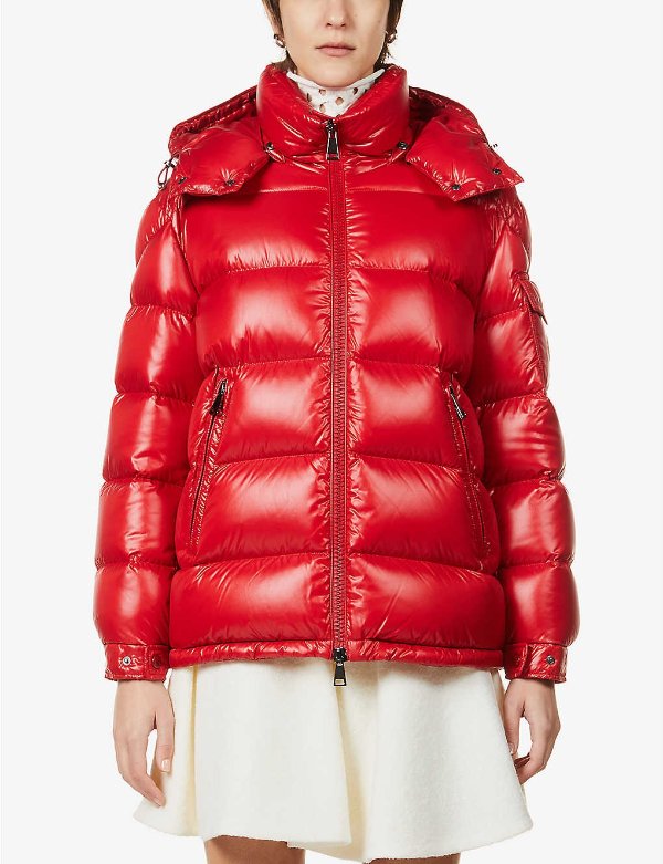 Maire padded shell-down coat