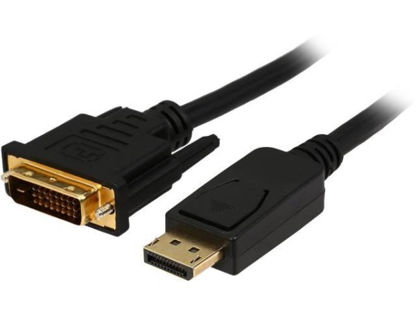 Rosewill 6 ft. 28AWG DisplayPort Male to DVI-D - Newegg.com